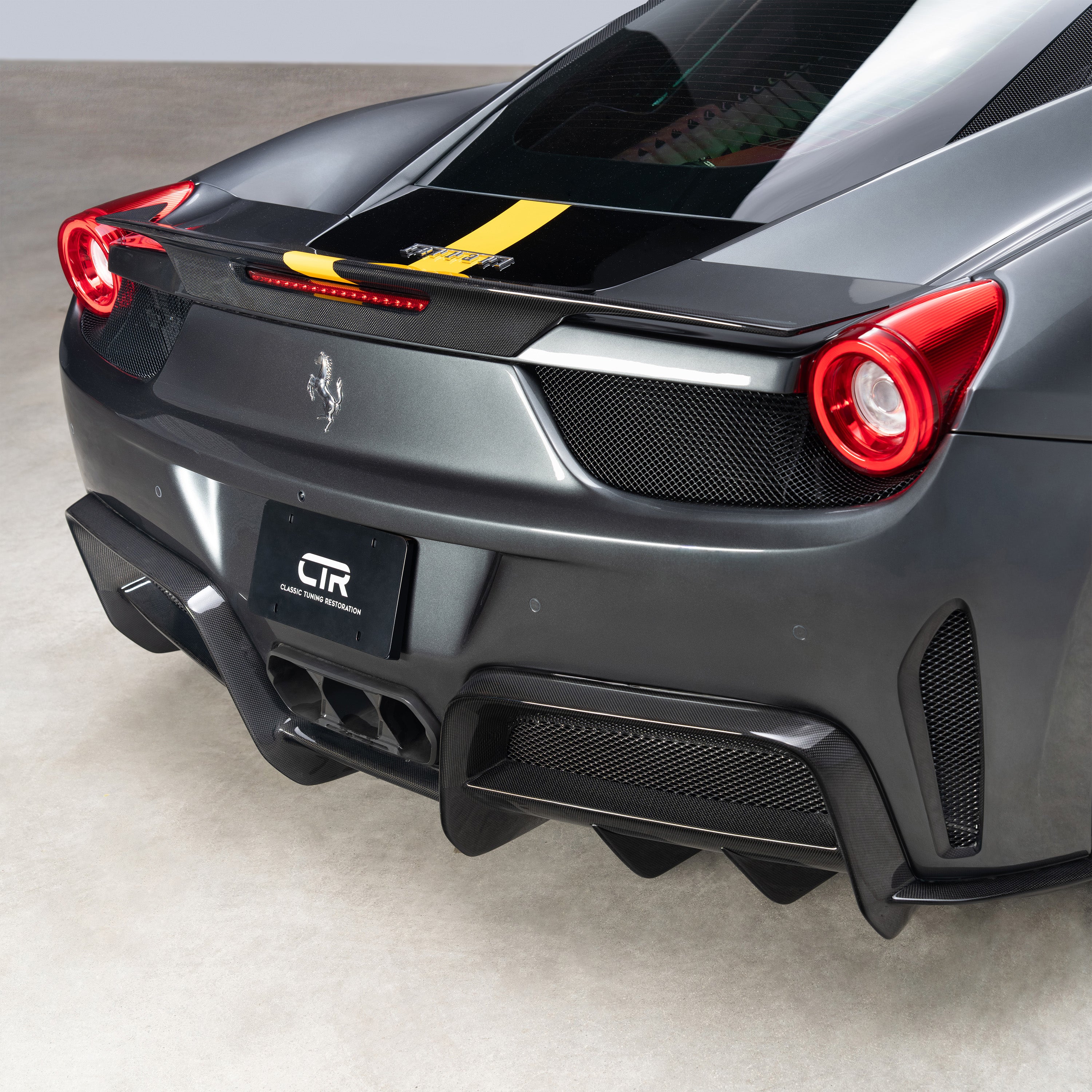 Ferrari 458 CTR - Decklid Spoiler