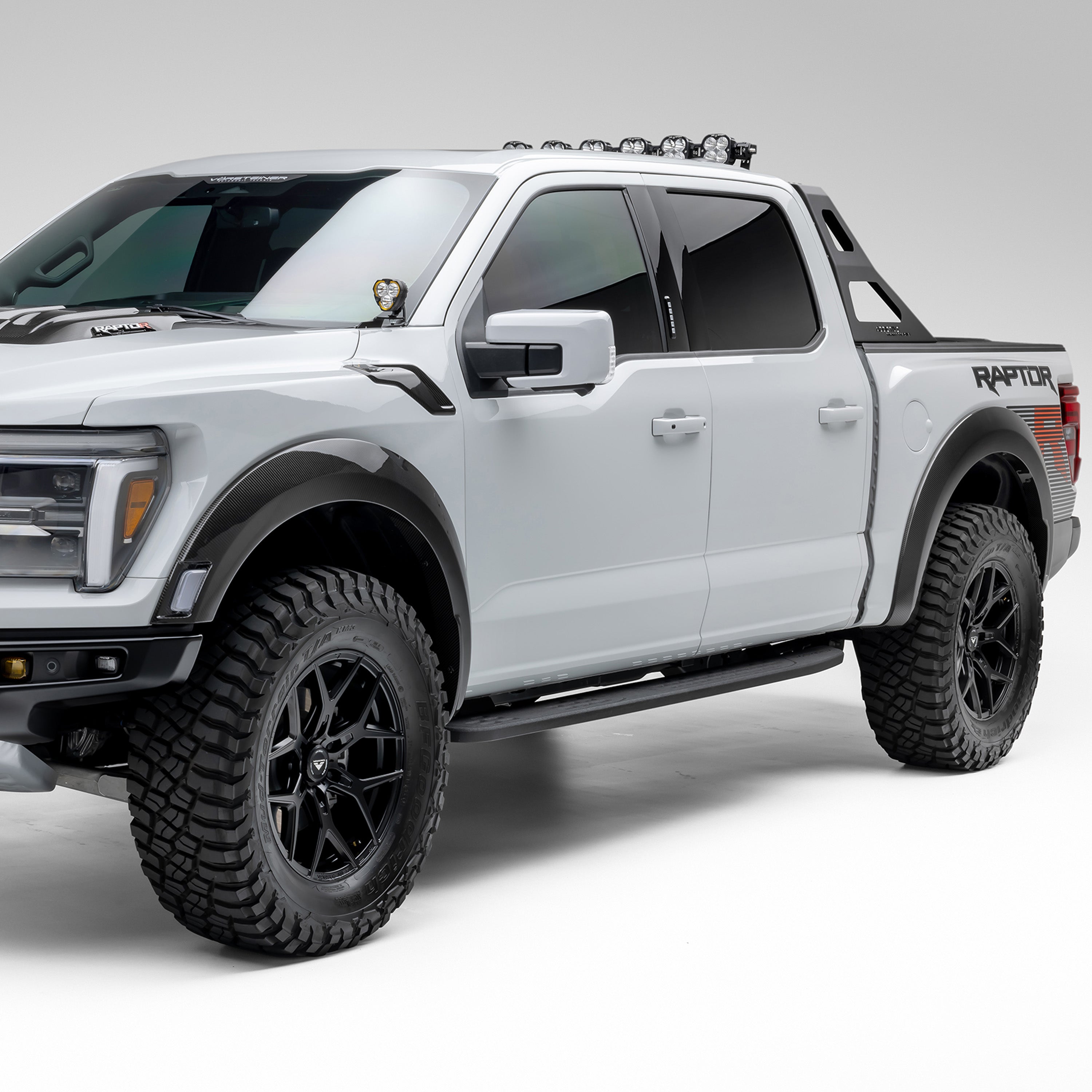 Ford F-150 Raptor R Fender Flares - Carbon Fiber PP 2x2 - Vorsteiner Wheels