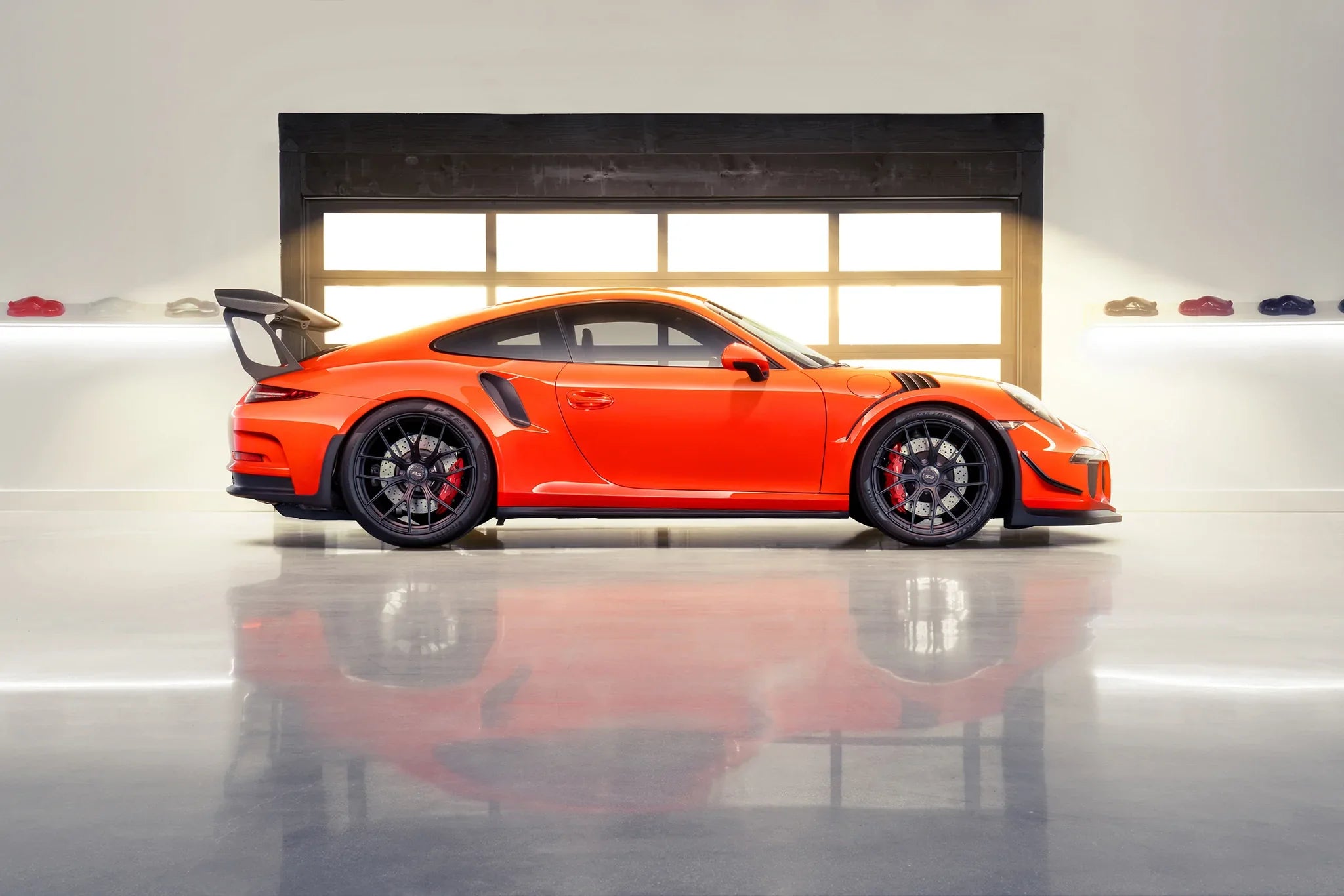 Porsche 991.1 911 GT3RS Extended Wing Risers - Vorsteiner Wheels
