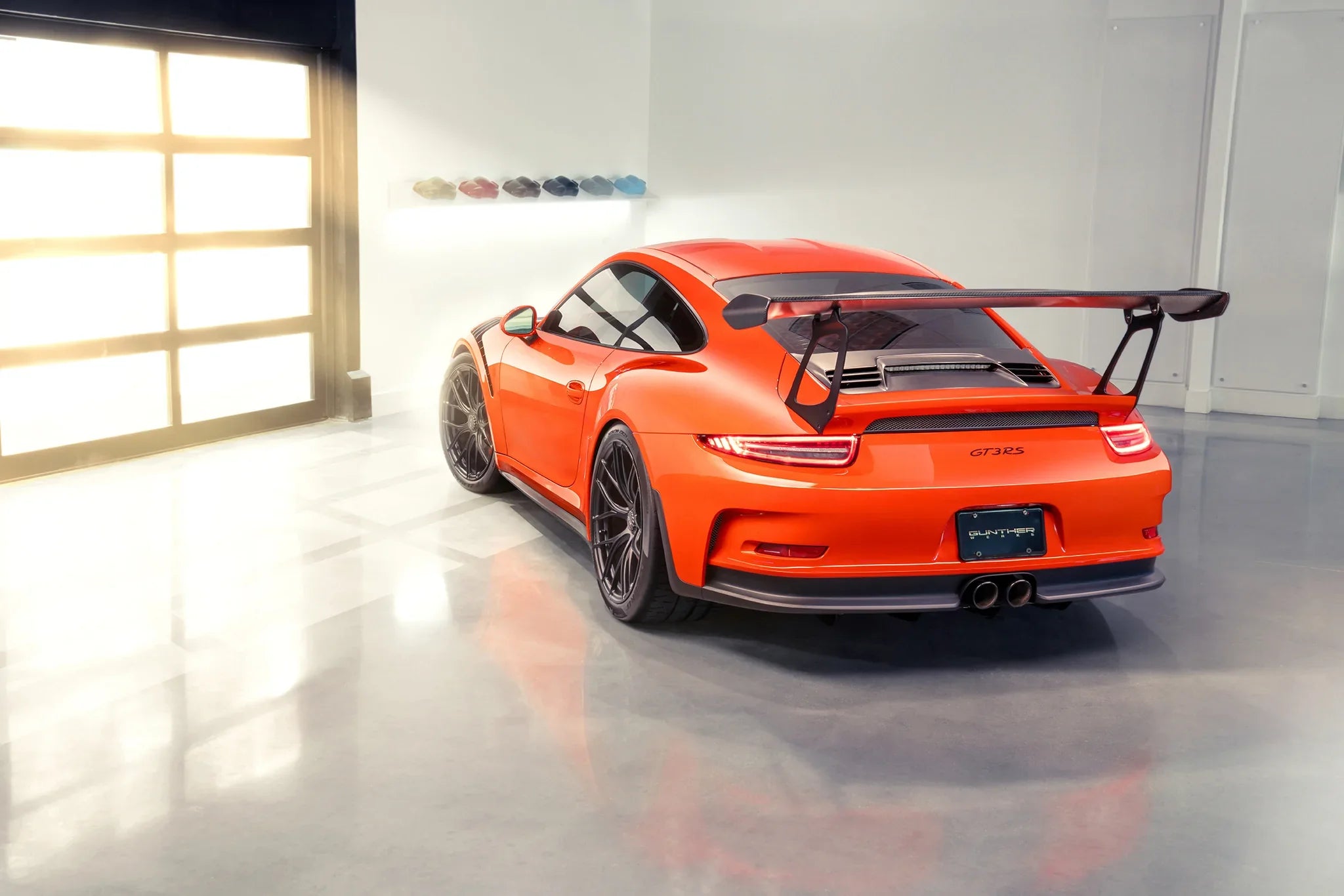 Porsche 991.1 911 GT3RS Extended Wing Risers - Vorsteiner Wheels