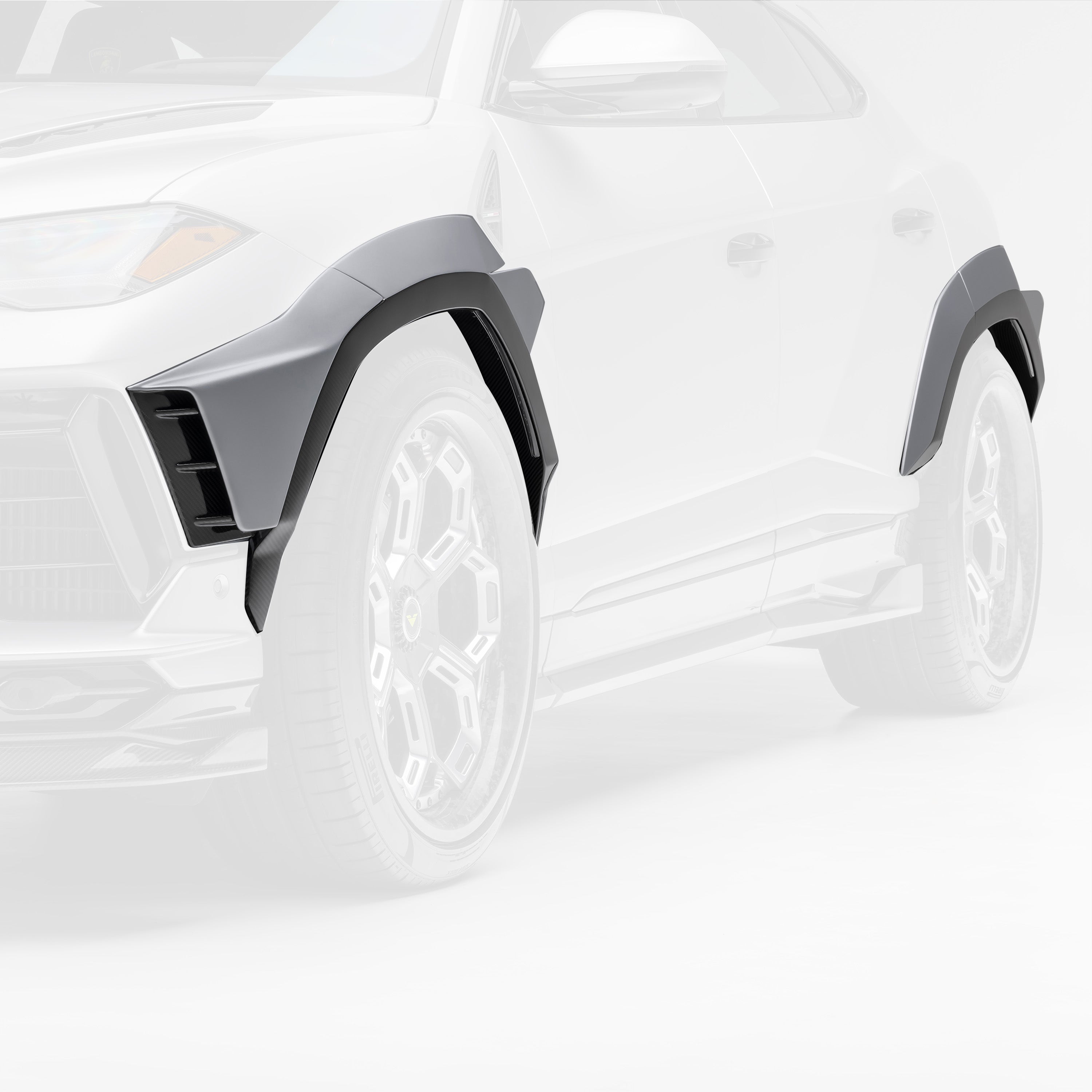 Lamborghini Urus Performante Edizione Aero Fender Flares (Not Compatible if Canards 2027LOV are selected) - Vorsteiner Wheels  - Aero - [tags]