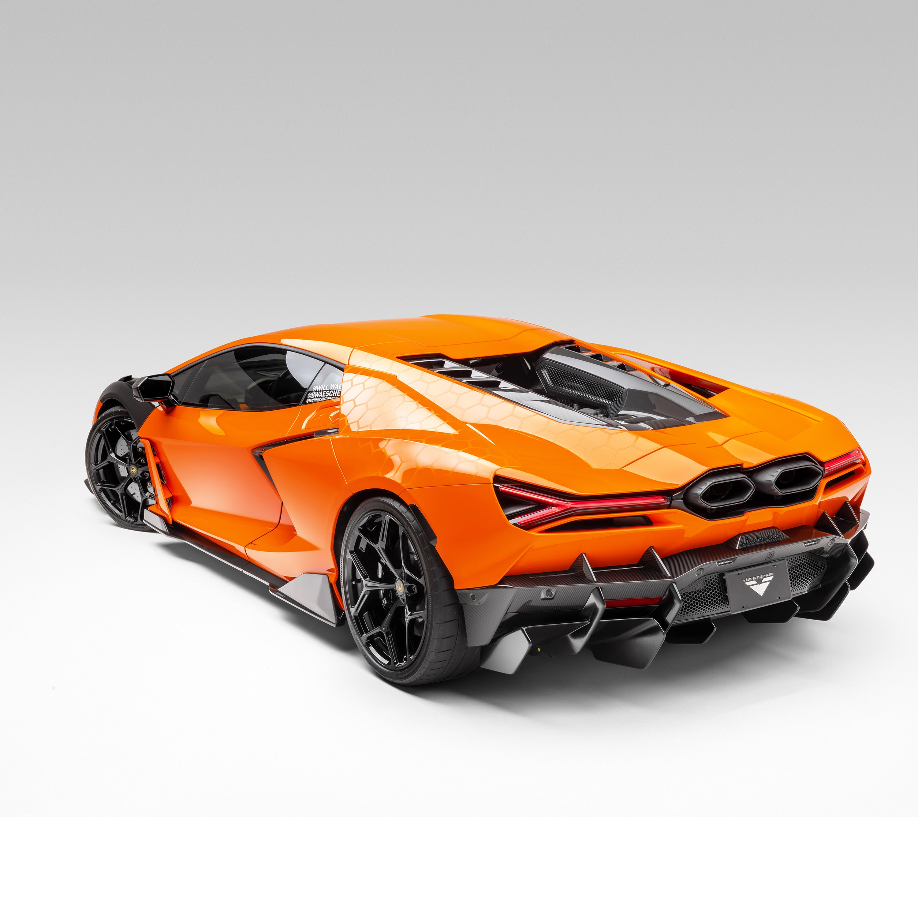 Lamborghini Revuelto Carbon Fiber Aero Rear Diffuser - Vorsteiner Wheels