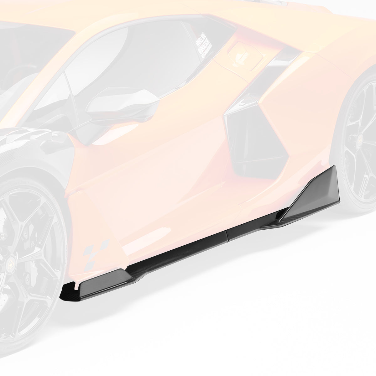 Lamborghini Revuelto Carbon Fiber Aero Side Skirts