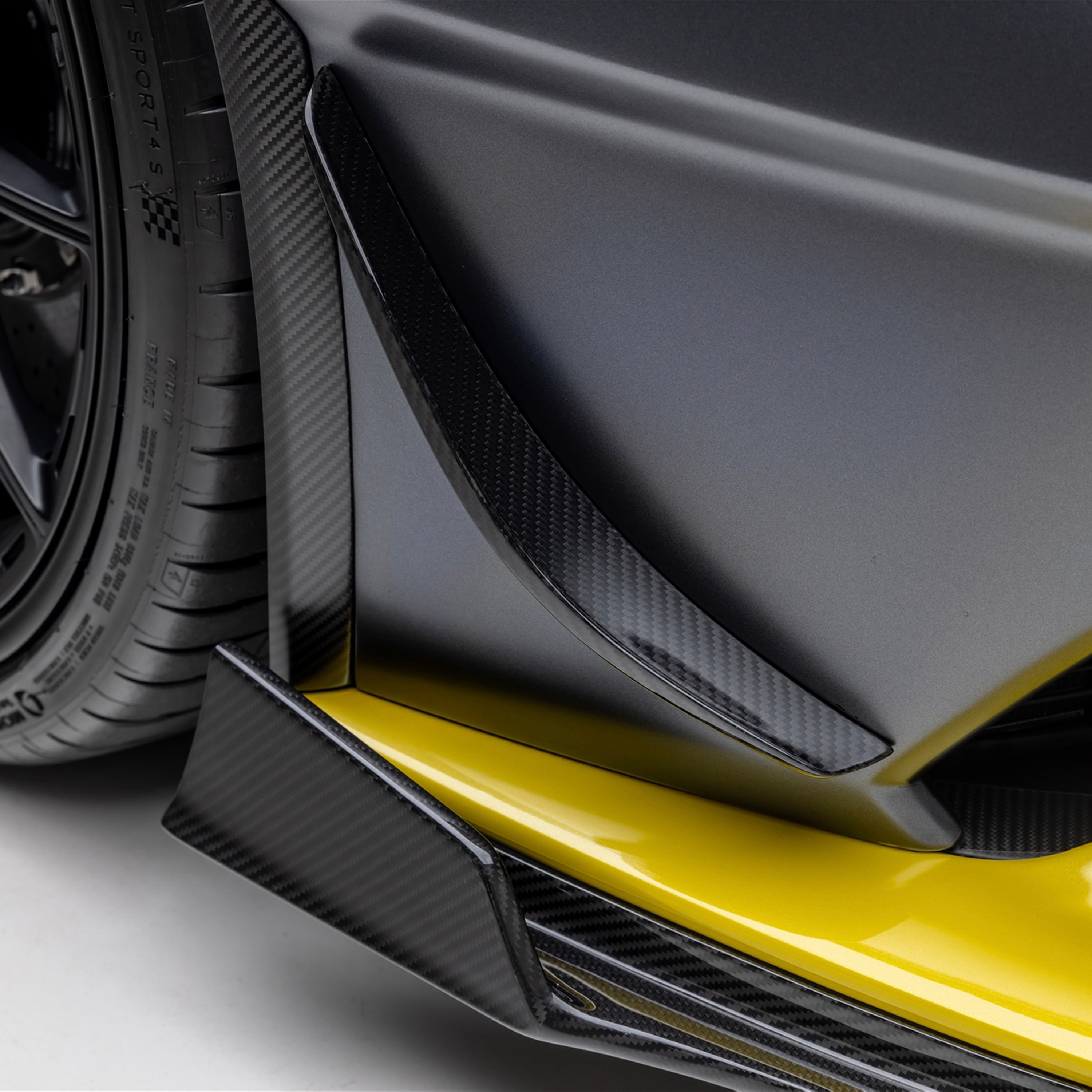 Huracan STO Aero Canards Carbon Fiber