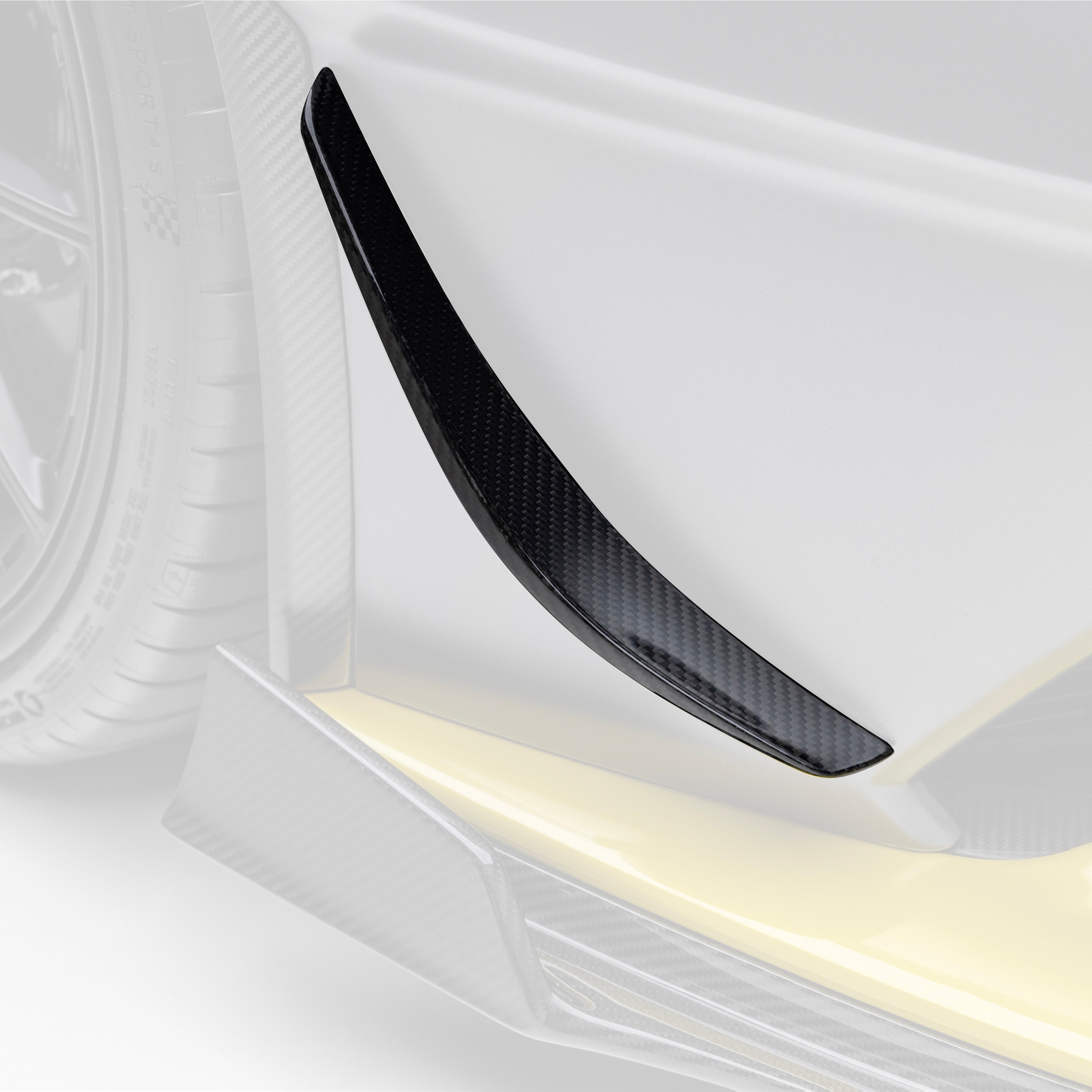 Huracan STO Aero Canards Carbon Fiber