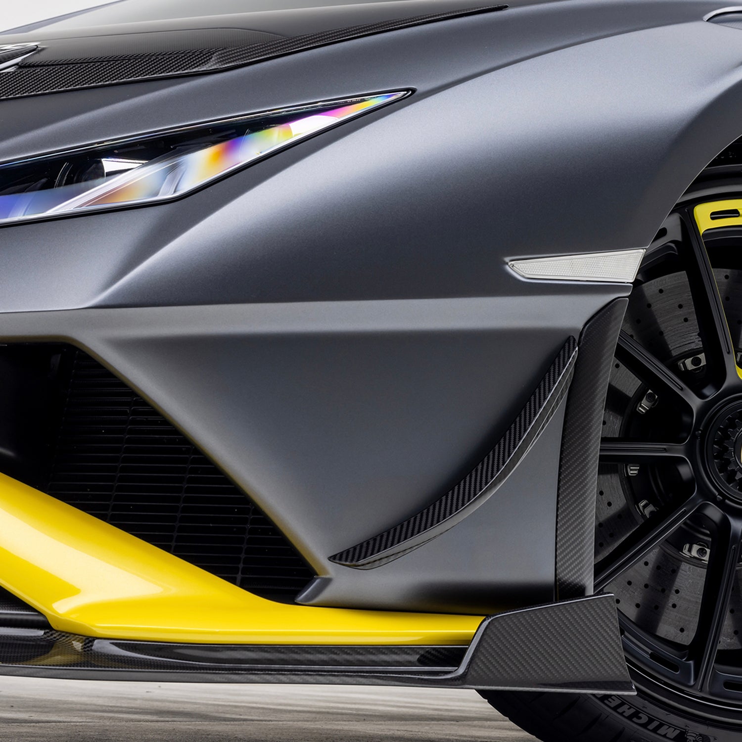 Huracan STO Aero Canards Carbon Fiber