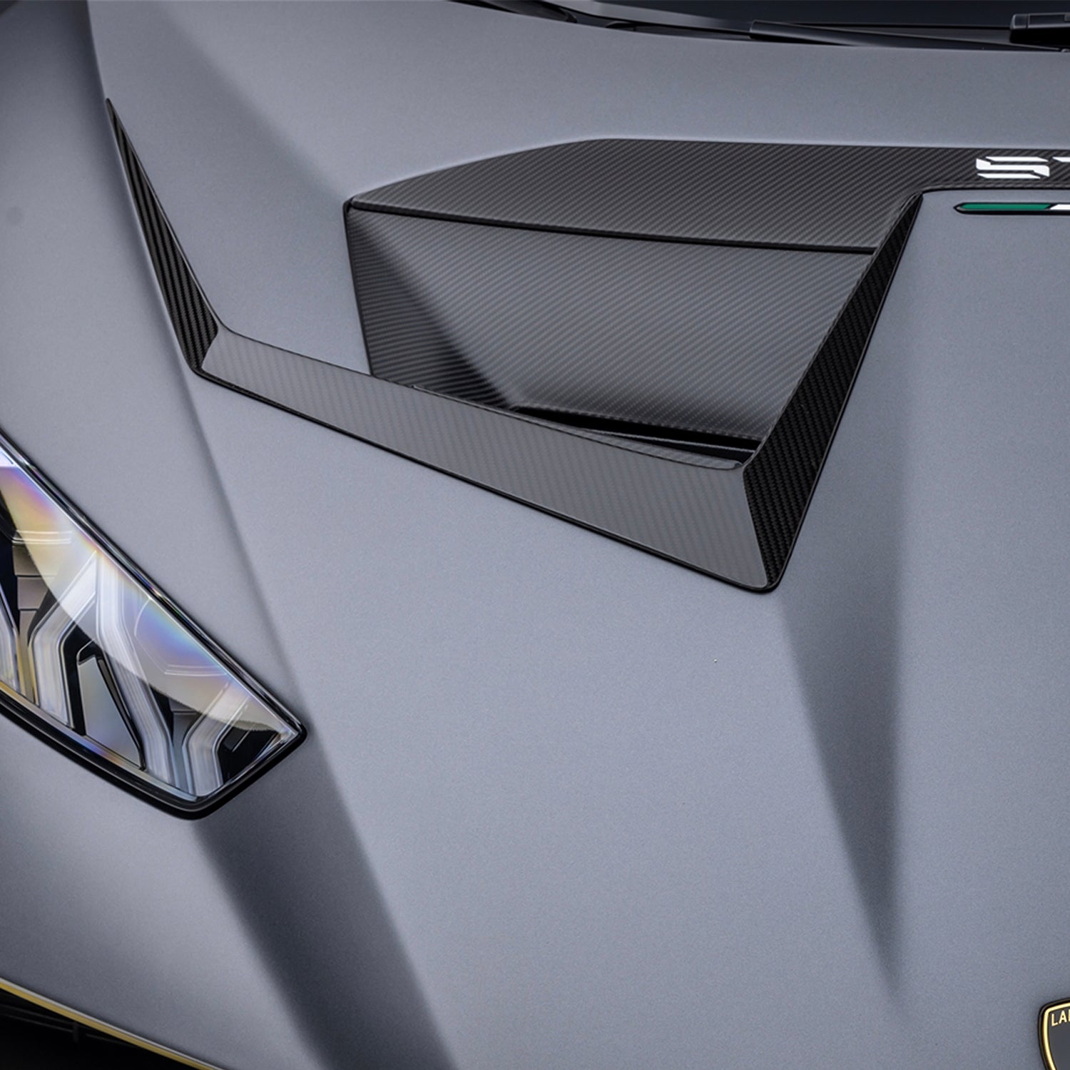 Huracan STO Aero Hood Ducts Carbon Fiber - Vorsteiner Wheels Wheels  - Aero - [tags]