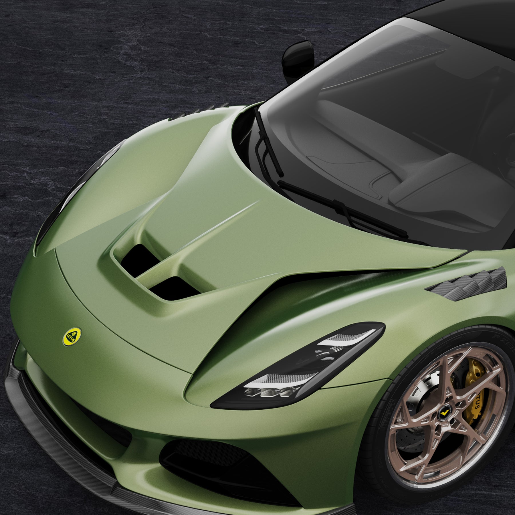 Lotus Emira LR-52 Limited Edition Carbon Fiber Aero Program Hood