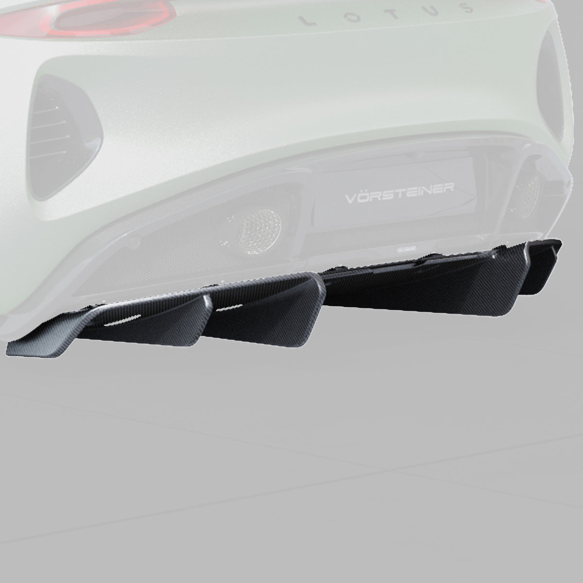 Lotus Emira LR-52 Limited Edition Carbon Fiber Aero Program Rear Diffuser