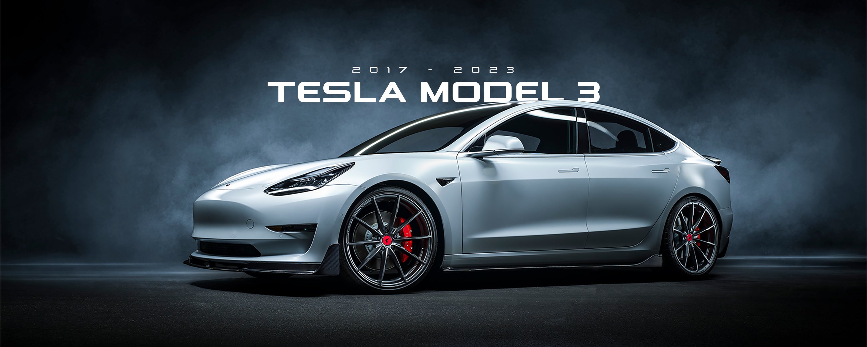 Aero Kit d'enjoliveurs pour Tesla Model 3 – Ensemble complet (4