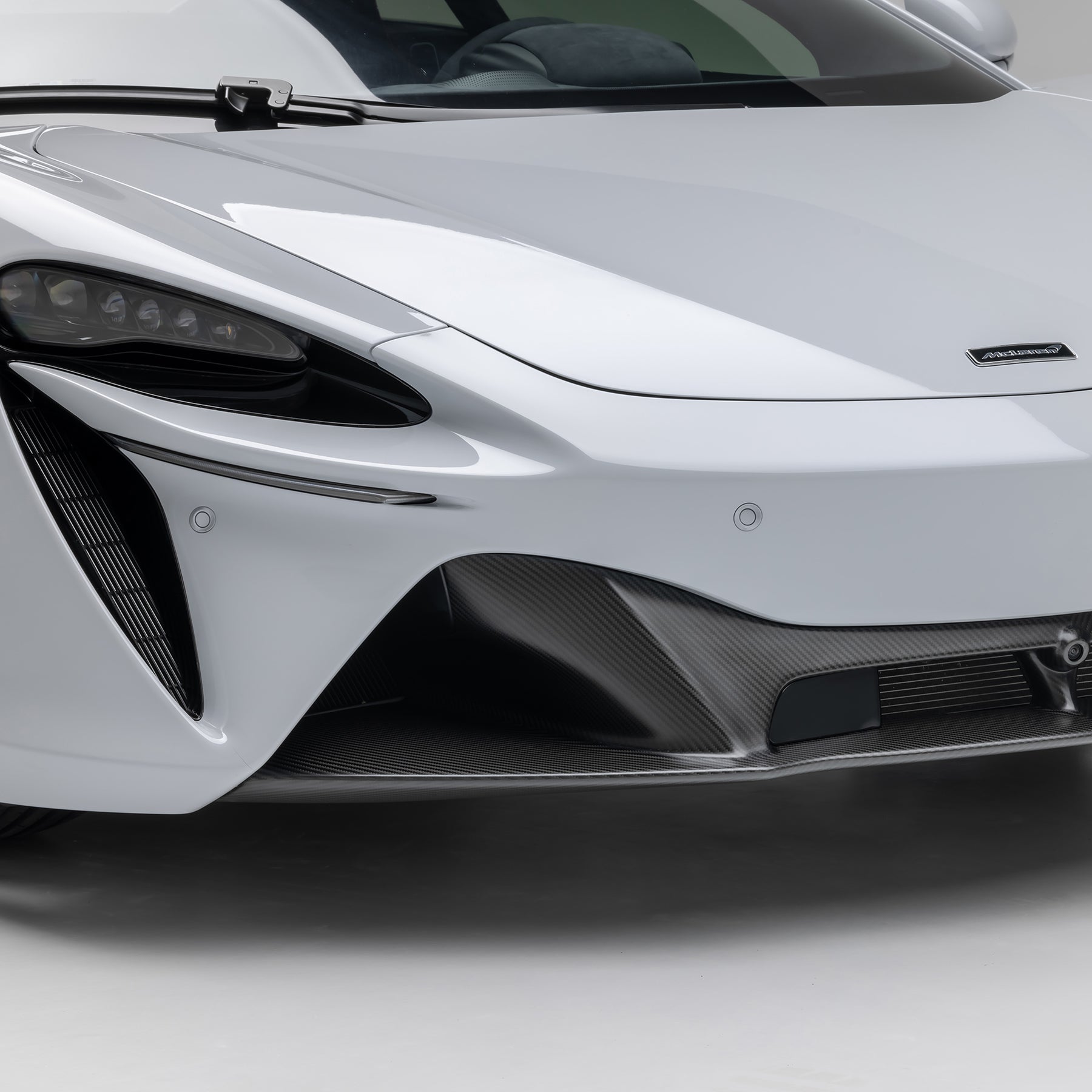 McLaren Artura Carbon Fiber Replacement Aero Program Front Splitter