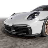Porsche 992 Turbo S Aero Front Spoiler w/ Side Fins - Vorsteiner Wheels