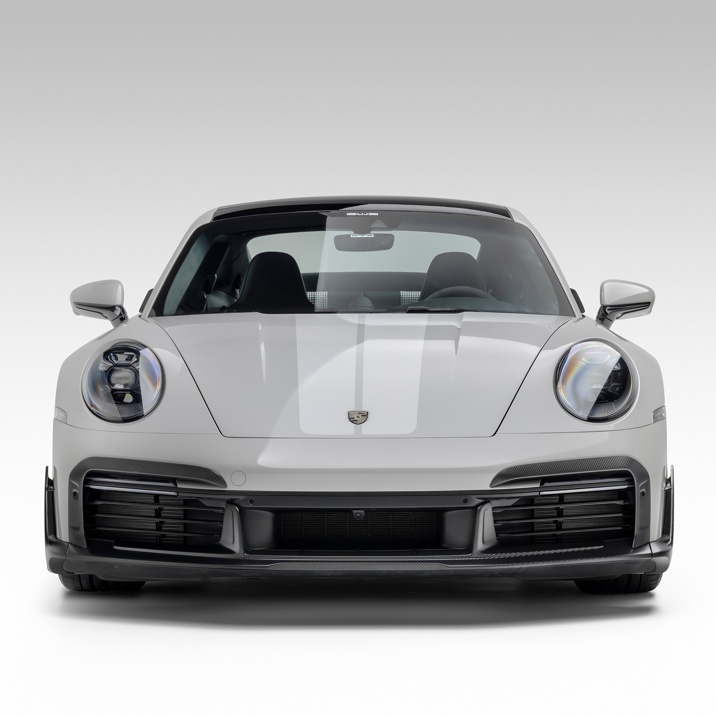 Porsche 992 Turbo S Aero Front Spoiler w/ Winglets - Vorsteiner Wheels Wheels