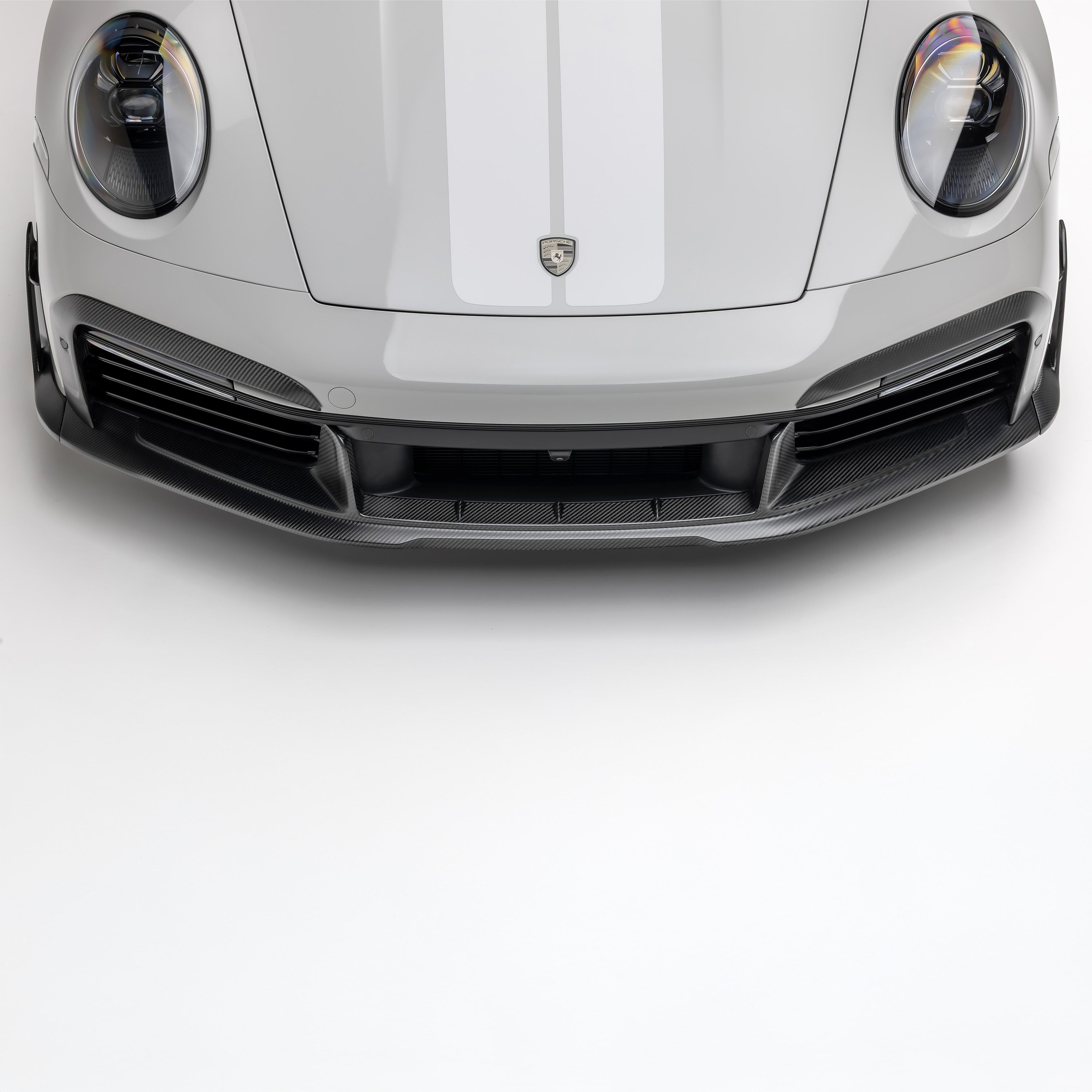 Porsche 992 Turbo S Aero Front Spoiler w/ Winglets - Vorsteiner Wheels Wheels