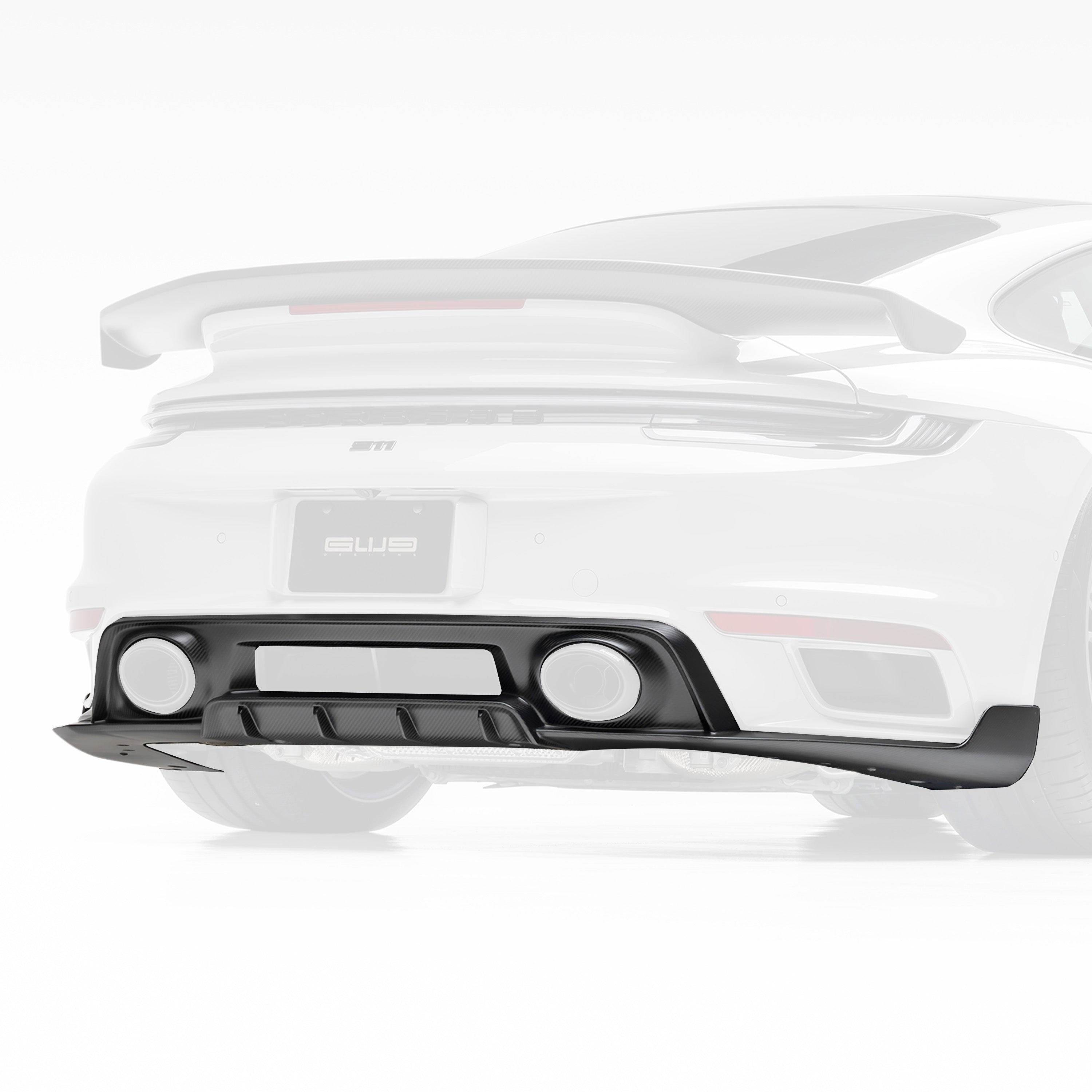 Porsche 992 Turbo S Aero Rear Diffuser - Vorsteiner Wheels