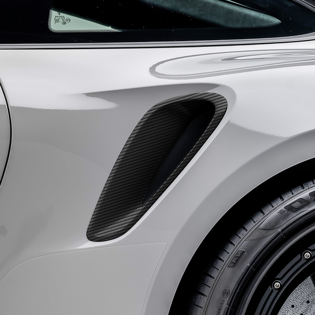 Porsche 992 Turbo S Aero Side Intake Trim - Vorsteiner Wheels