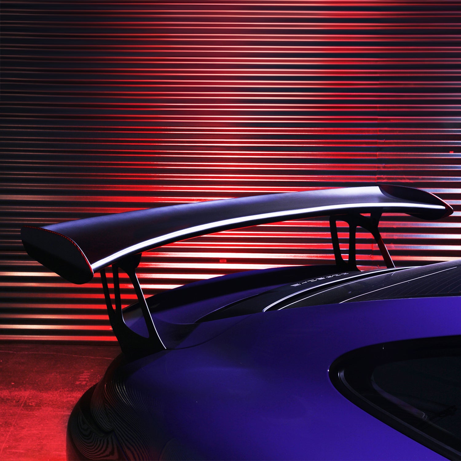 Porsche 991.1 911 GT3RS Wing Blade with End Caps | Vorsteiner