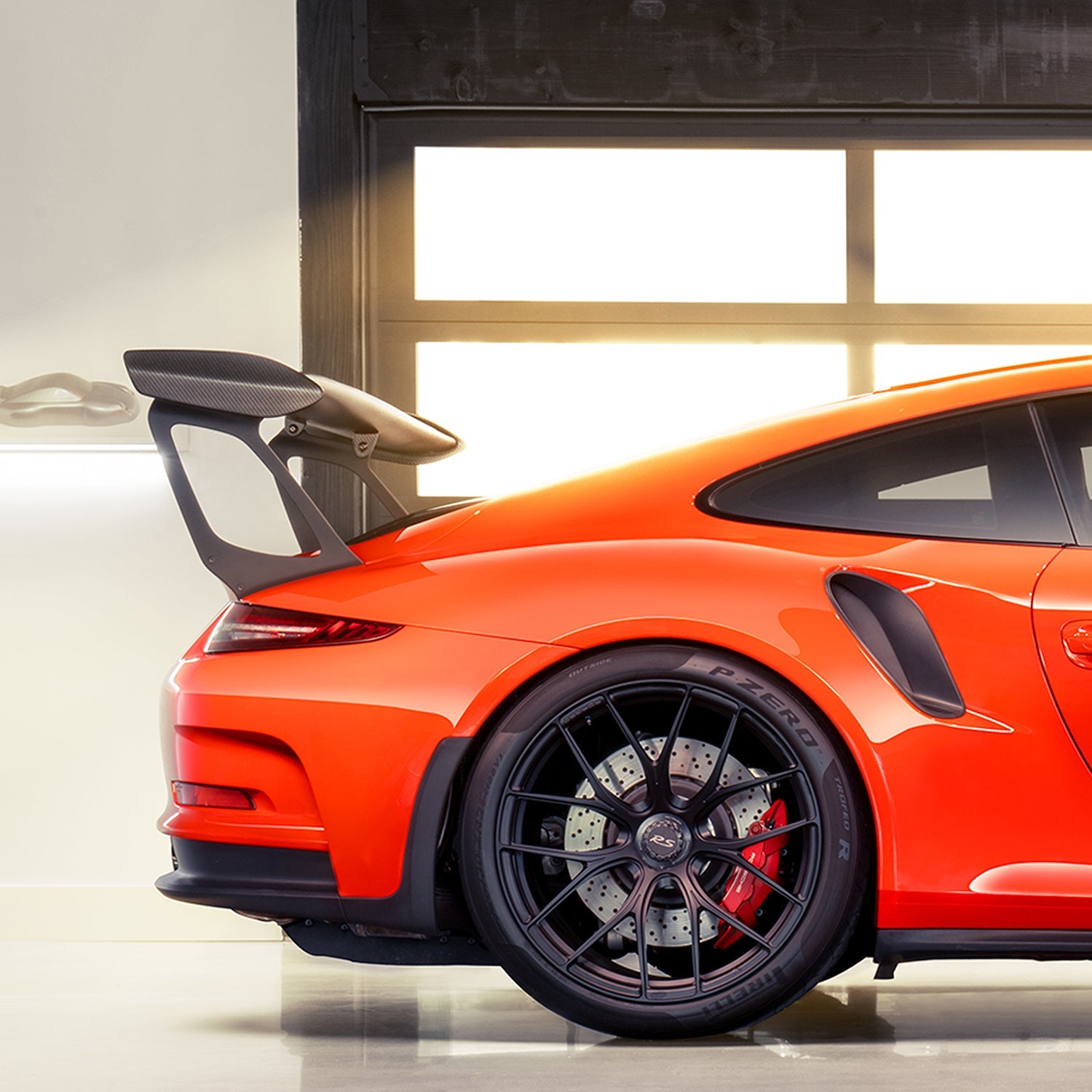 Porsche 991.1 911 GT3RS Extended Wing Risers - Vorsteiner Wheels