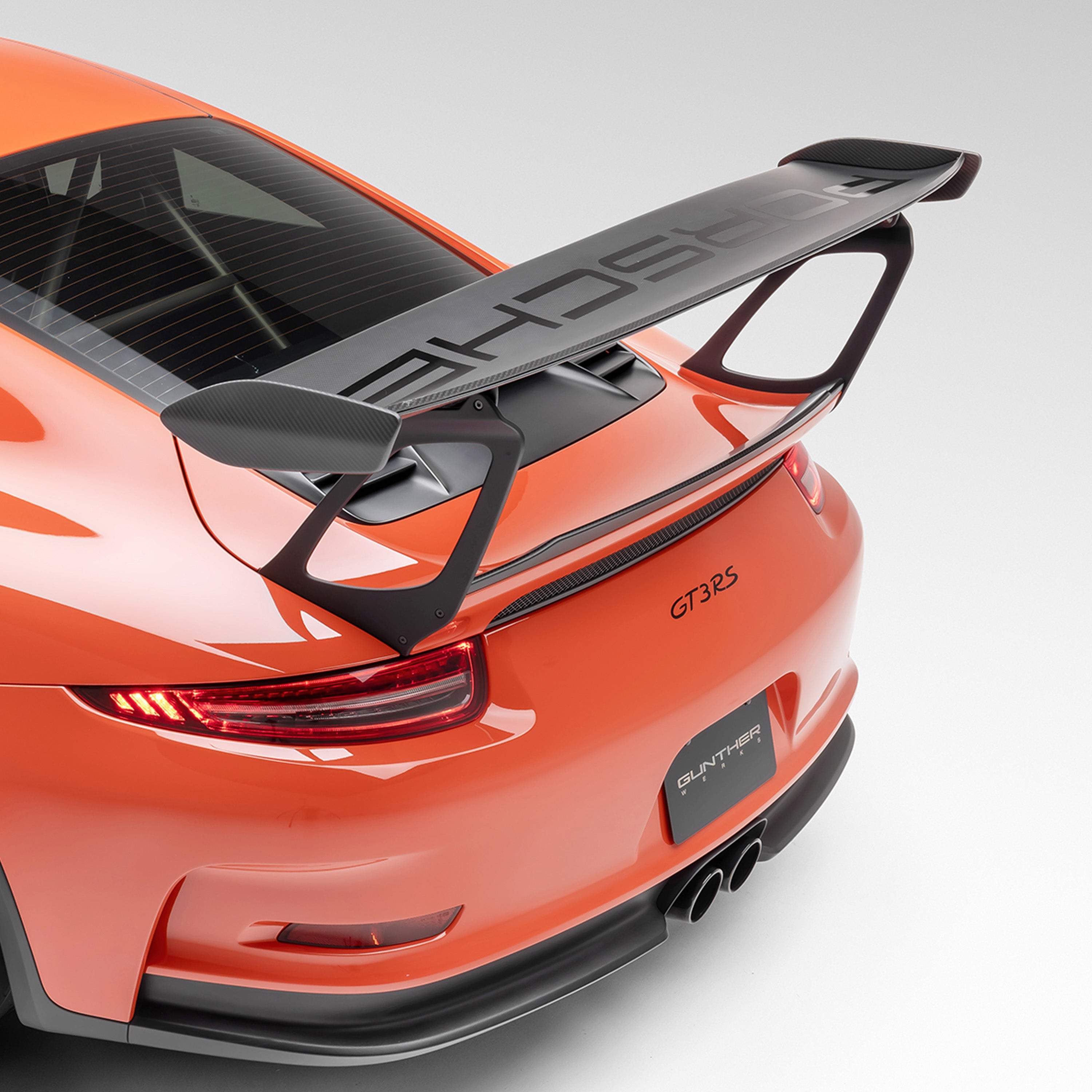 Porsche 991.1 911 GT3RS Extended Wing Risers - Vorsteiner Wheels