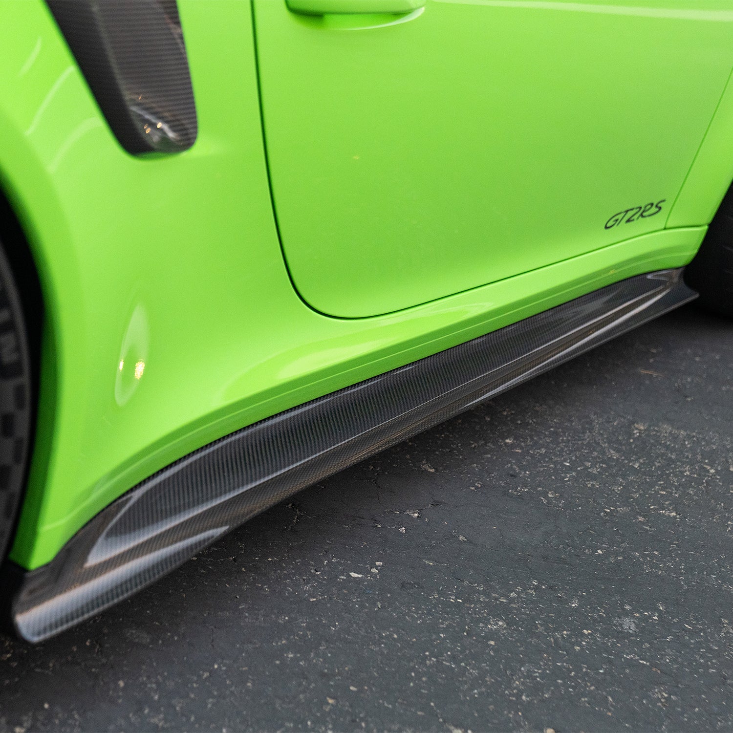 Porsche 991.2 911 GT2RS Aero Side Skirts - Vorsteiner Wheels Wheels