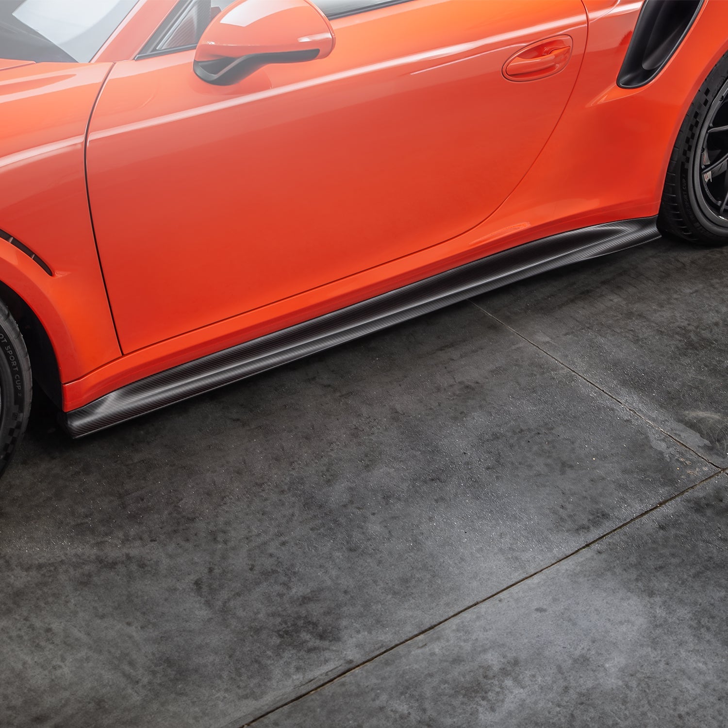Porsche 991.1 911 GT3RS Aero Side Skirts | Vorsteiner Wheels