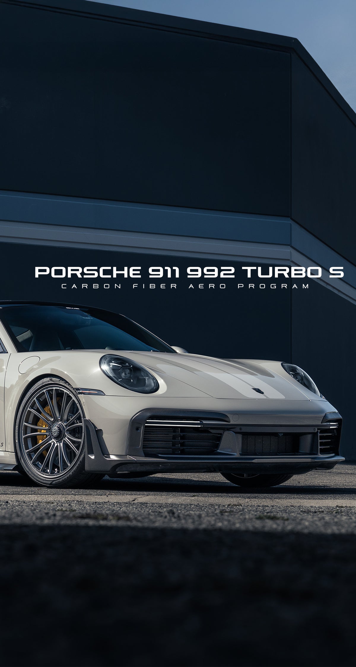 Porsche 992.1 Turbo S Aero Program | Vorsteiner