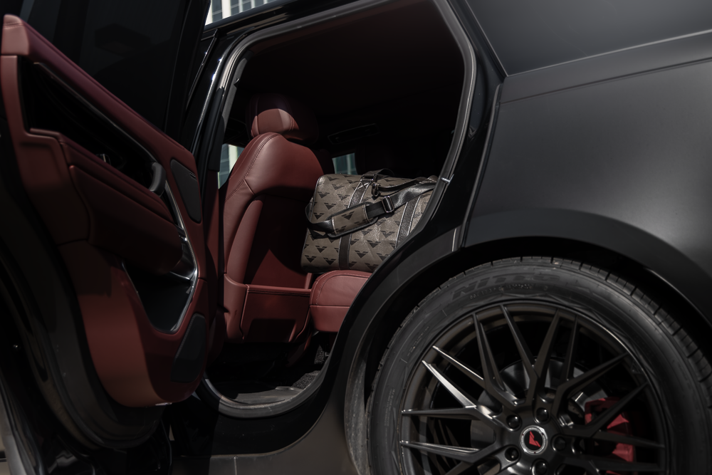 Vorsteiner Leather Monogram Weekender Bag - Vorsteiner Wheels  - Accessories - [tags]