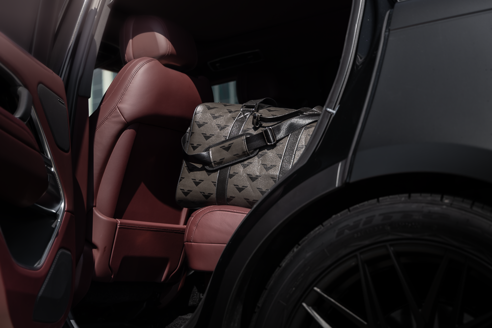 Vorsteiner Leather Monogram Weekender Bag - Vorsteiner Wheels  - Accessories - [tags]