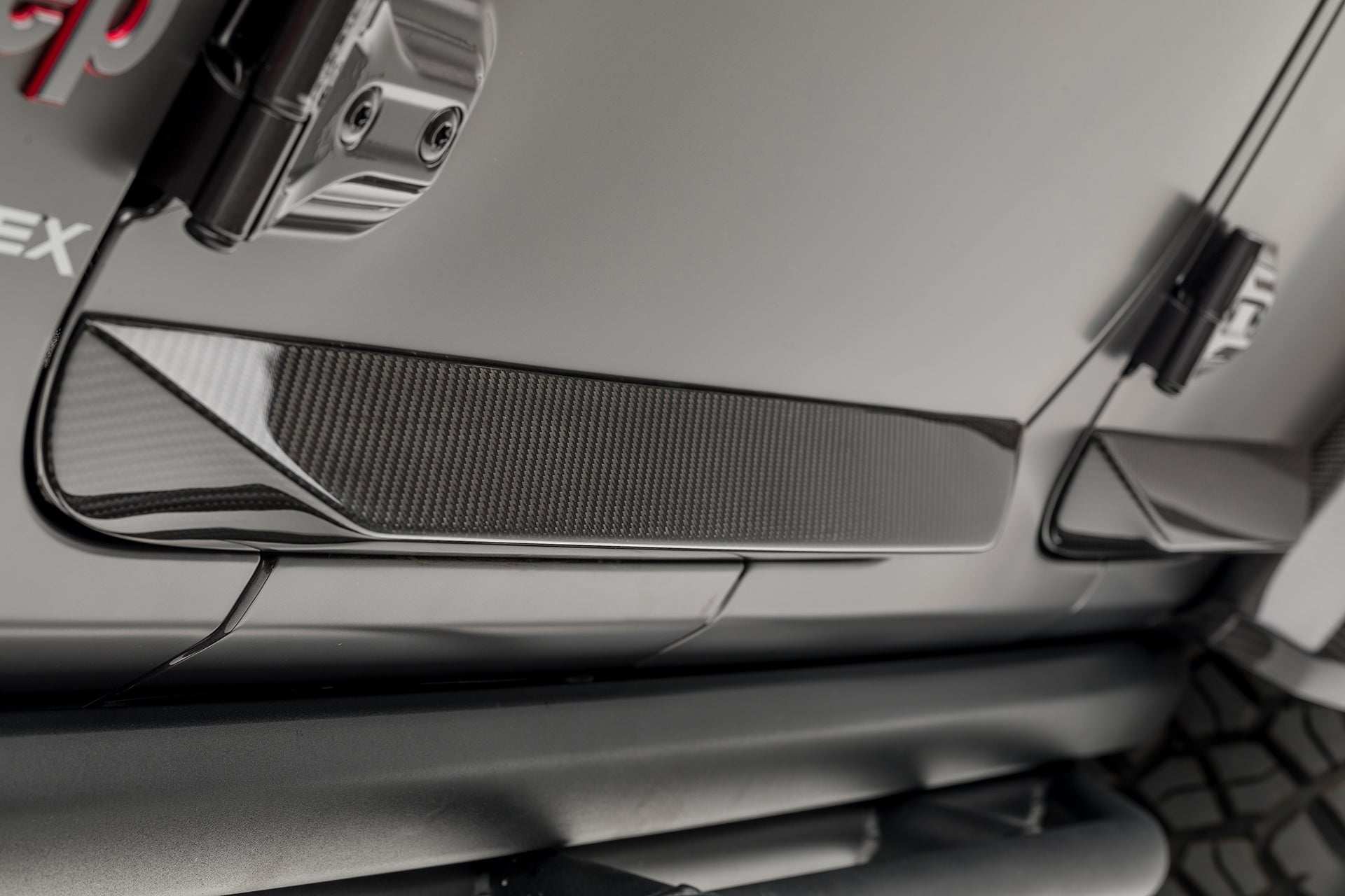 Jeep JL-JX Edition Aero Carbon Fiber Rock Guards - Vorsteiner Wheels Wheels