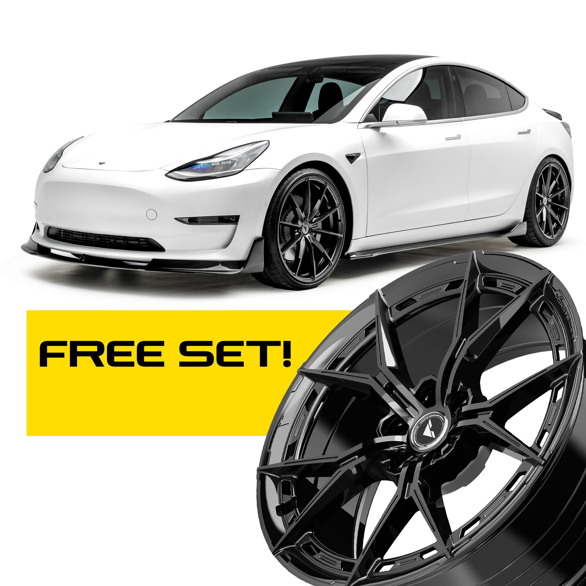 Tesla Model 3 Complete Volta Carbon Program
