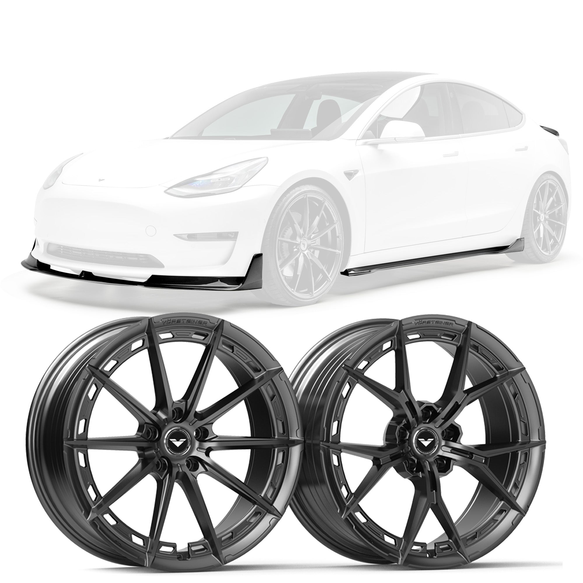 Tesla Model 3 Complete Volta Carbon Program