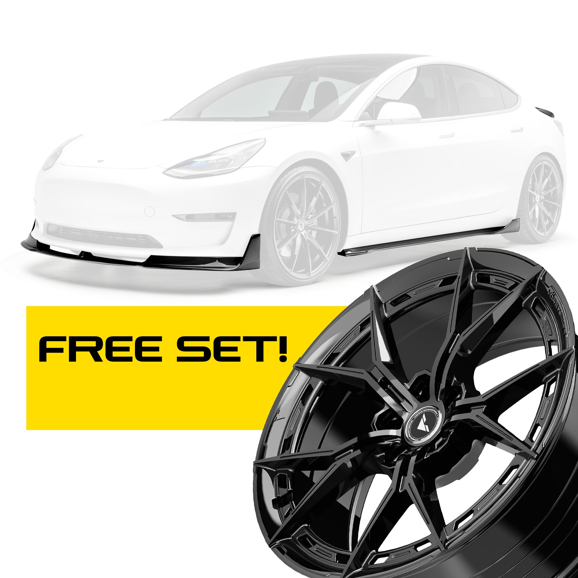 Tesla Model 3 Complete Volta Carbon Program