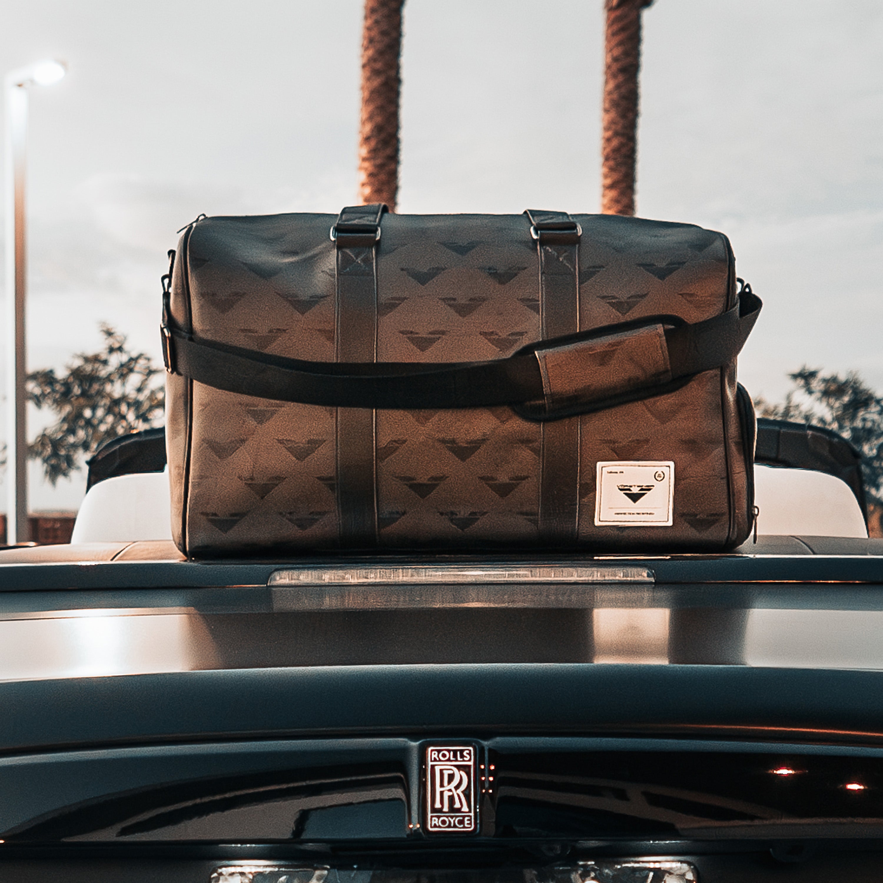 Vorsteiner Leather Monogram Weekender Bag - Vorsteiner Wheels  - Accessories - [tags]