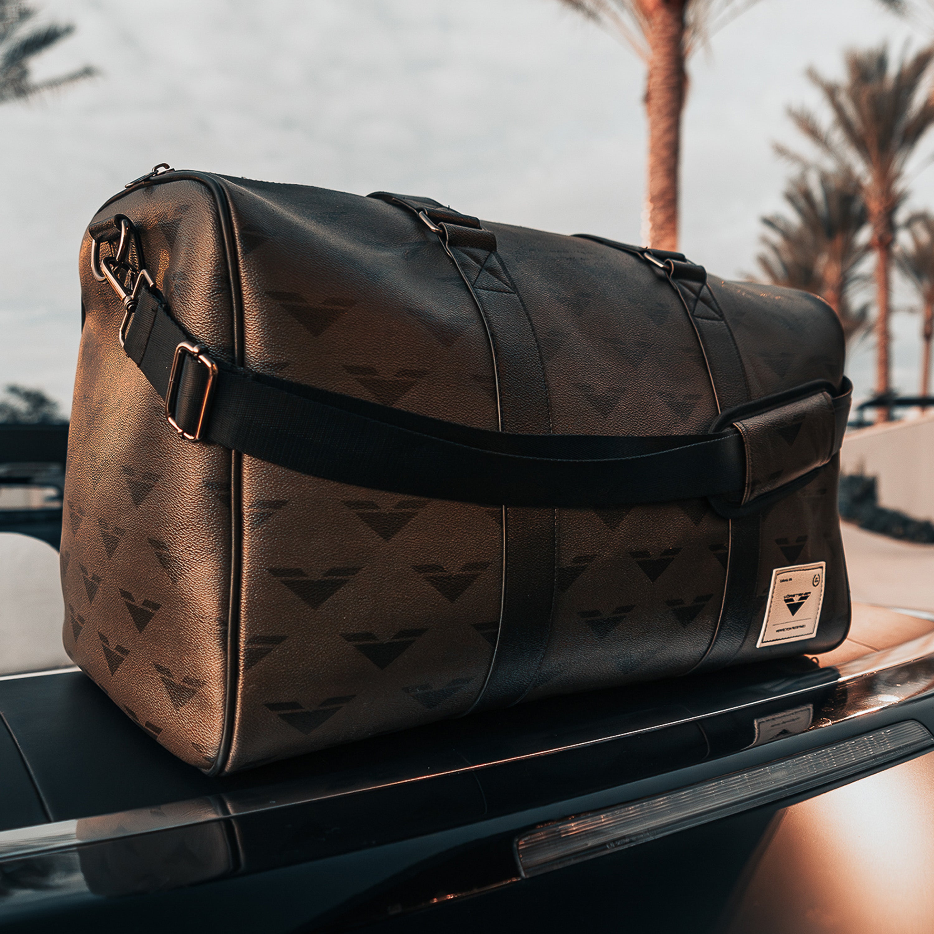 Vorsteiner Leather Monogram Weekender Bag - Vorsteiner Wheels  - Accessories - [tags]