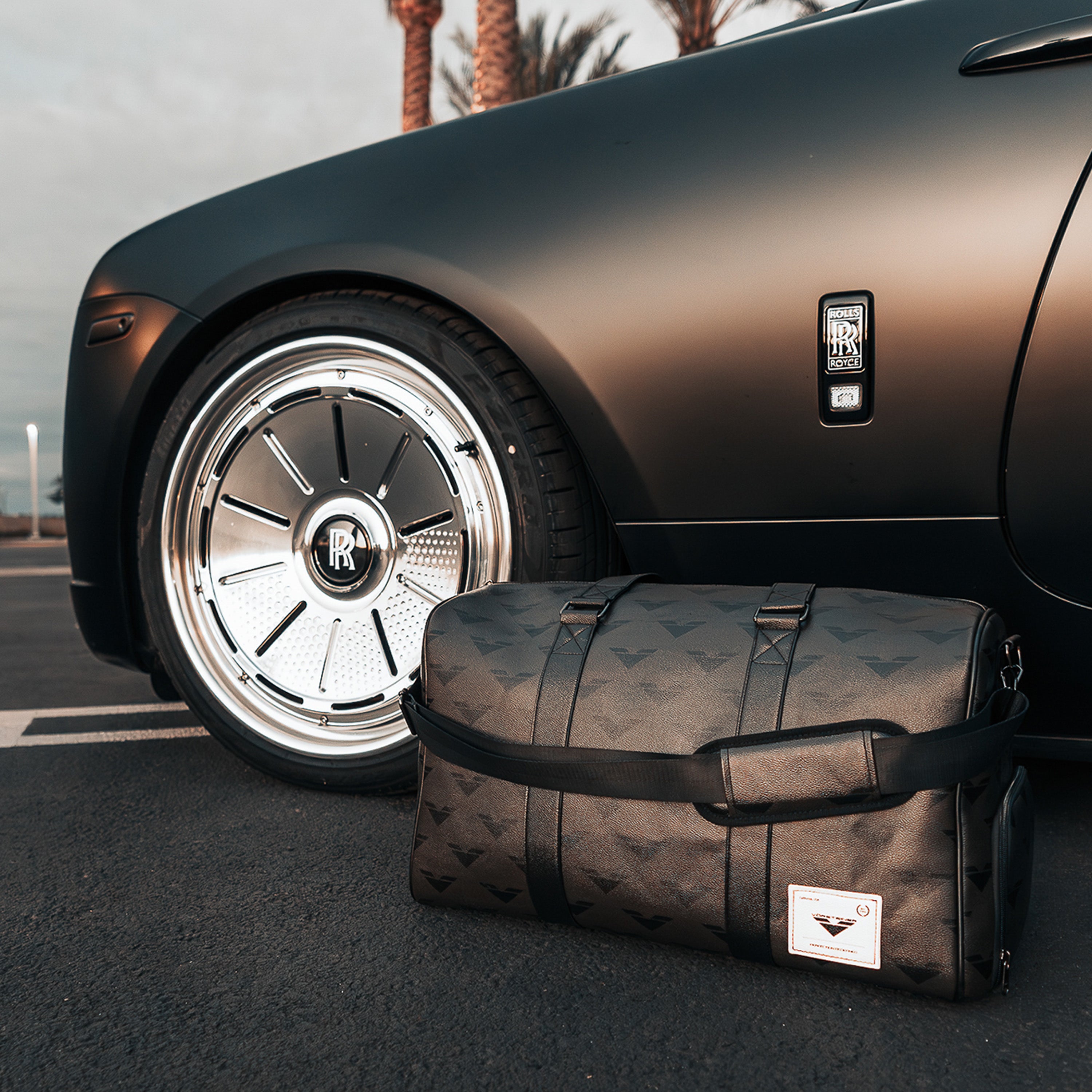Vorsteiner Leather Monogram Weekender Bag - Vorsteiner Wheels  - Accessories - [tags]