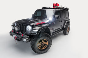 Jeep JL-JX Edition Aero Carbon Fiber Hood Vents - Vorsteiner Wheels