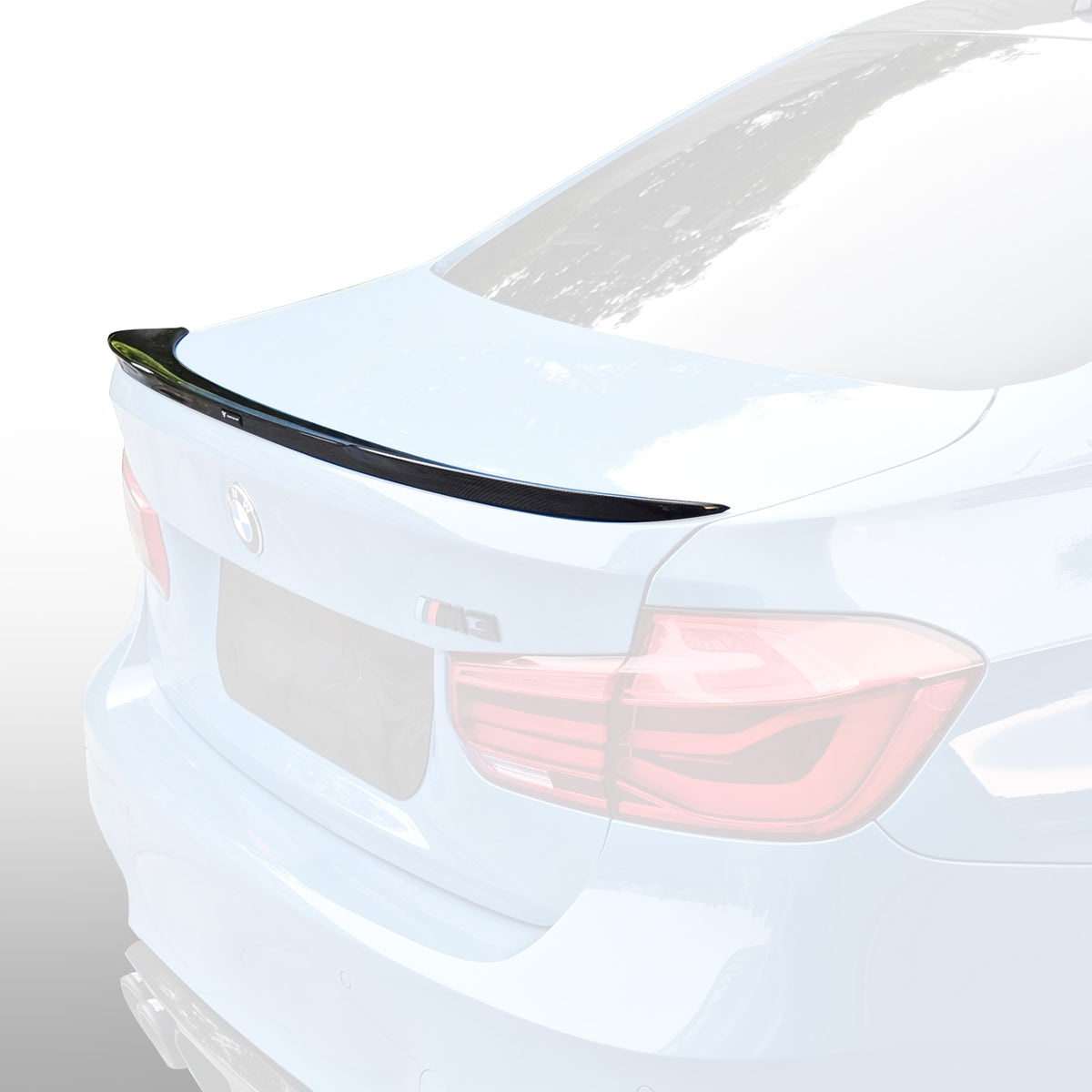 BMW F8X M3 EVO Aero Decklid Spoiler Carbon Fiber (F80 M3 Only) - Vorsteiner Wheels  - Aero - [tags]