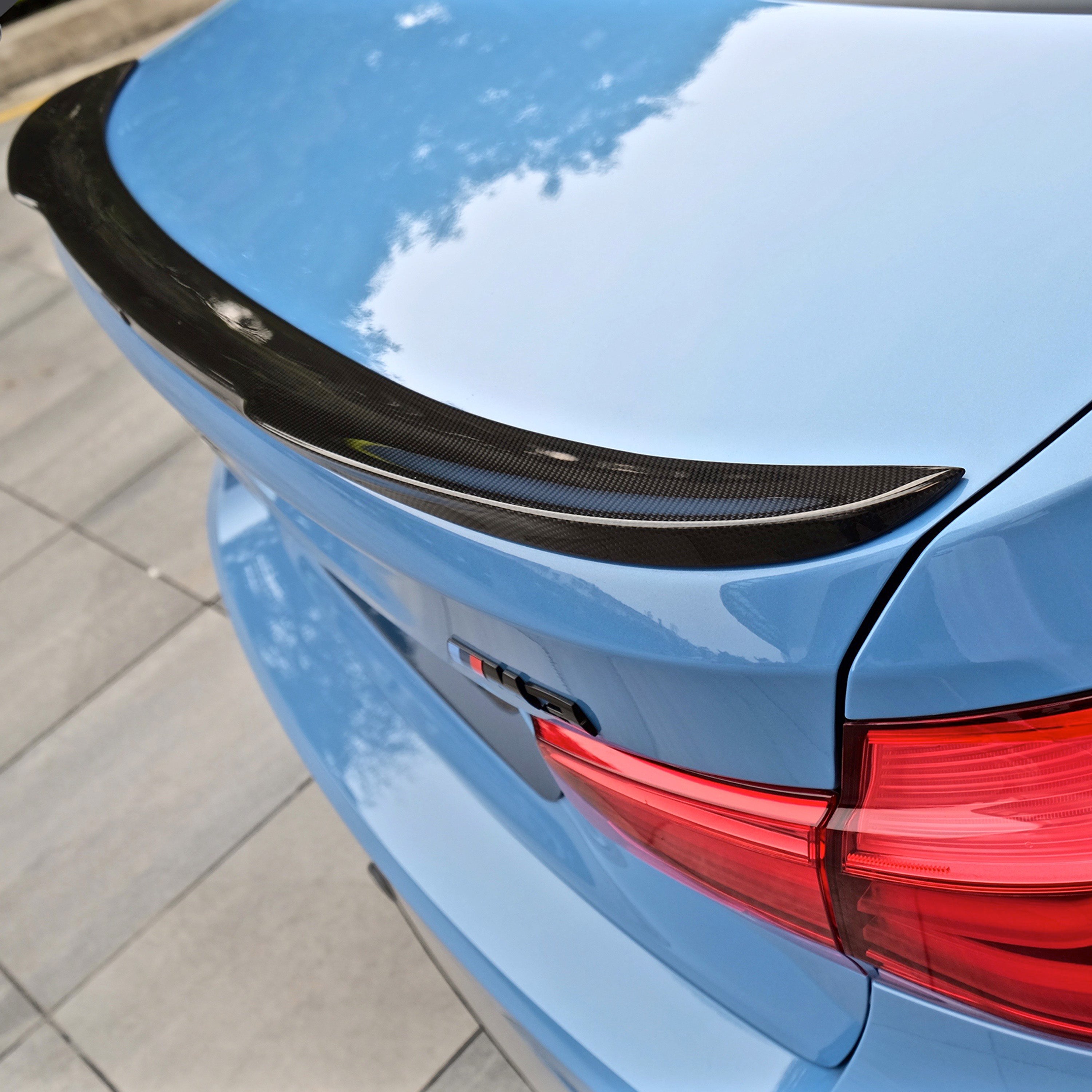 BMW F8X M3 EVO Aero Decklid Spoiler Carbon Fiber (F80 M3 Only) - Vorsteiner Wheels Wheels  - Aero - [tags]