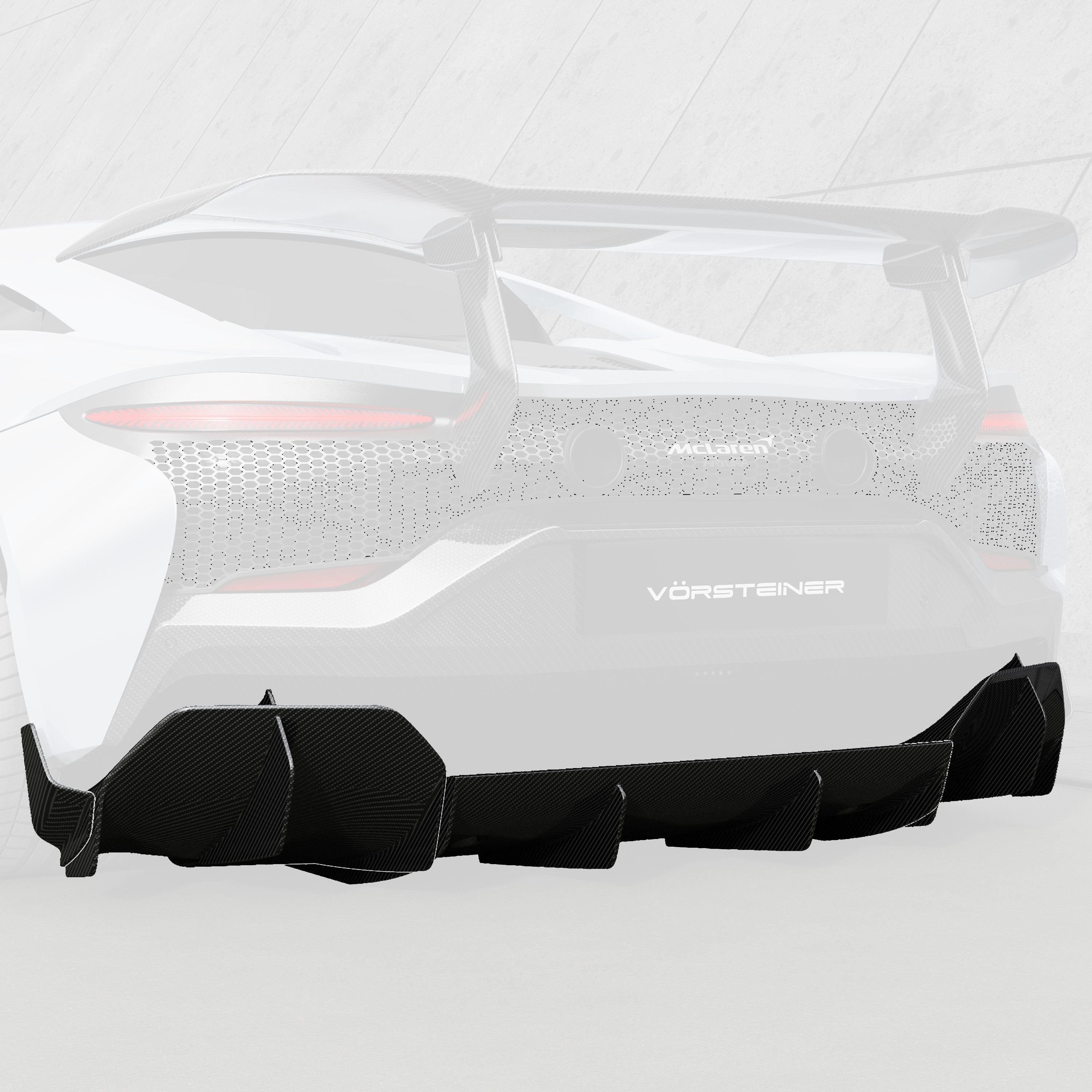 Vorsteiner Wheels McLaren Artura GP-63 Carbon Diffuser