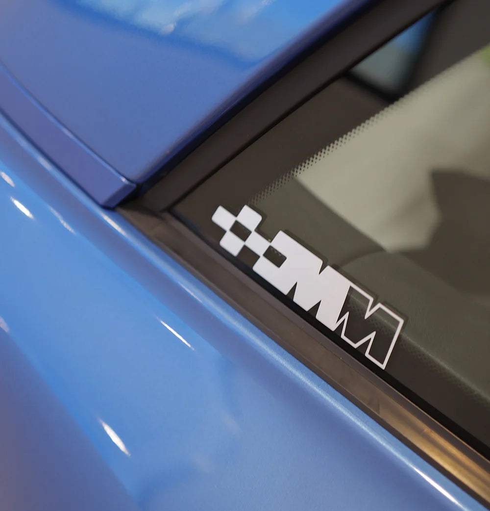 MM Die-Cut Decal – Brushed Aluminum Edition - Vorsteiner Wheels