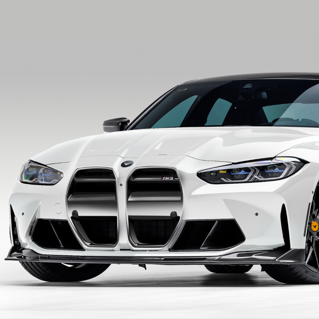 BMW G8X M3 | M4 Gloss Black ABS Front Motorsport Grille - Vorsteiner Wheels  - Aero - [tags]