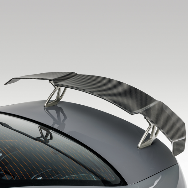 【新品】Aerus Composites C4 Carbon Wing Ber BMW G8X M3 | M4 Carbon Fiber Aero Wing Blade with Aluminum Uprights V-