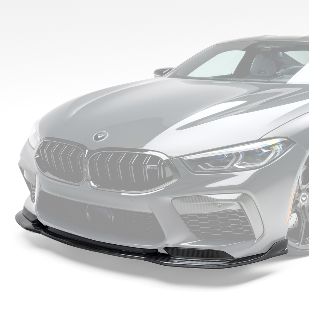 BMW F9X M8 VRS Aero Front Spoiler Carbon Fiber PP 2x2 Glossy - Vorsteiner Wheels  -  - [tags]