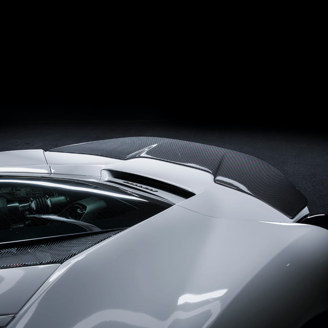 Ferrari 488 Diavolo Carbon Fiber Decklid Spoiler - Vorsteiner Wheels  - Aero - [tags]
