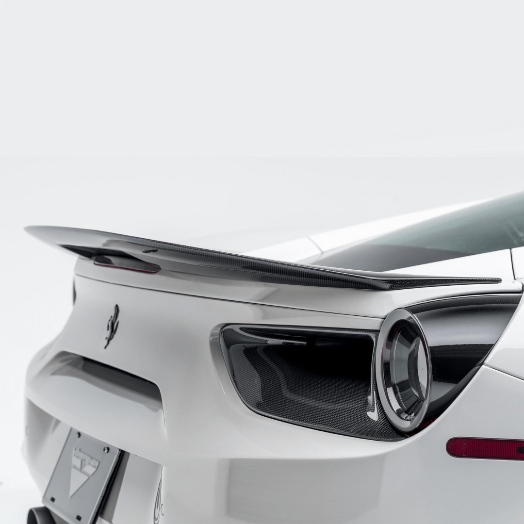 Ferrari 488 Diavolo Carbon Fiber Decklid Spoiler - Vorsteiner Wheels  - Aero - [tags]