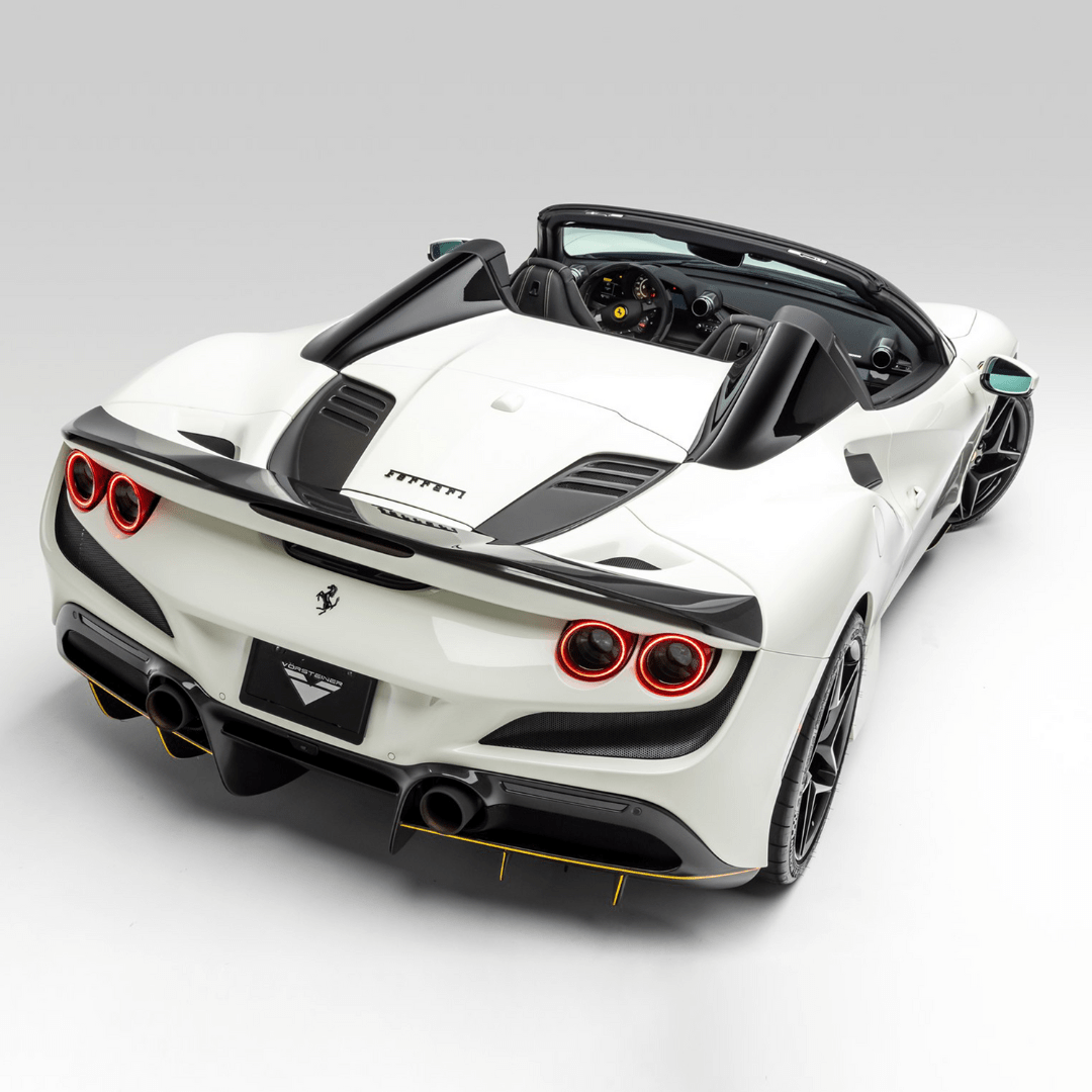 Ferrari F8 Furioso Carbon Fiber Decklid Spoiler - Vorsteiner Wheels  - Aero - [tags]