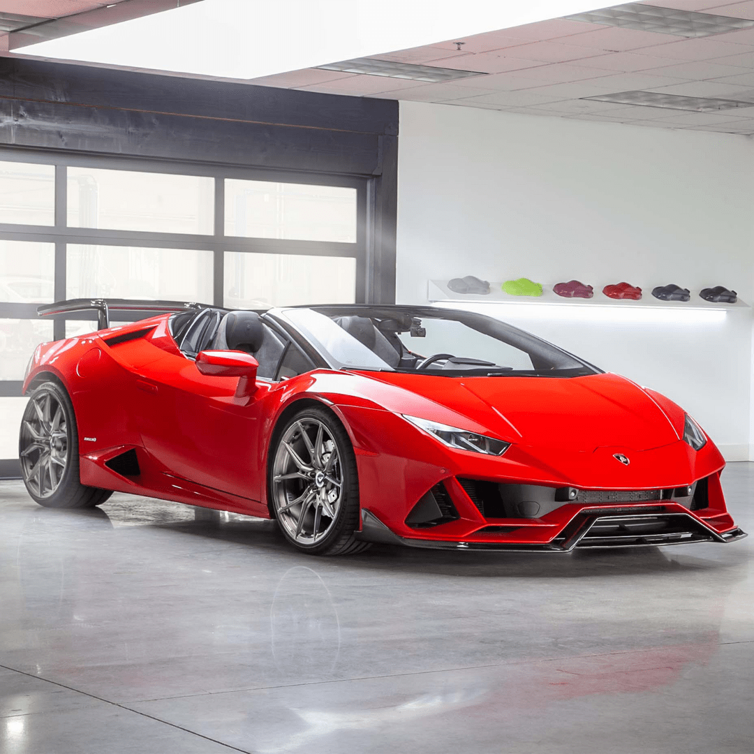 Lamborghini Huracan EVO Edizione Front Spoiler 4WD - Vorsteiner Wheels Wheels  - Aero - [tags]