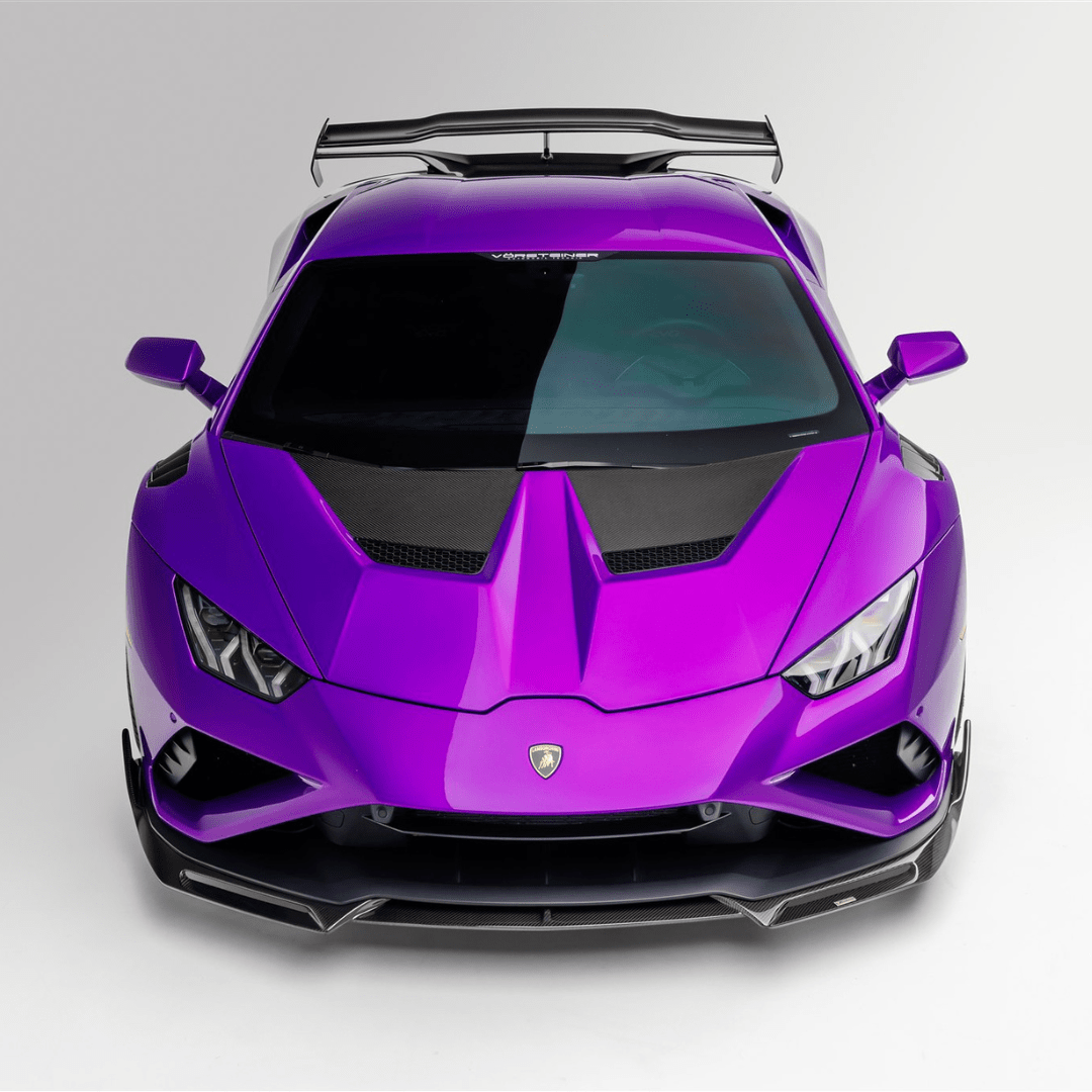 Lamborghini Huracan EVO Monza Edizione Front Spoiler Carbon Fiber PP 2x2 Glossy (RWD ONLY) - Vorsteiner Wheels Wheels  - Motor Vehicle Frame & Body Parts - [tags]