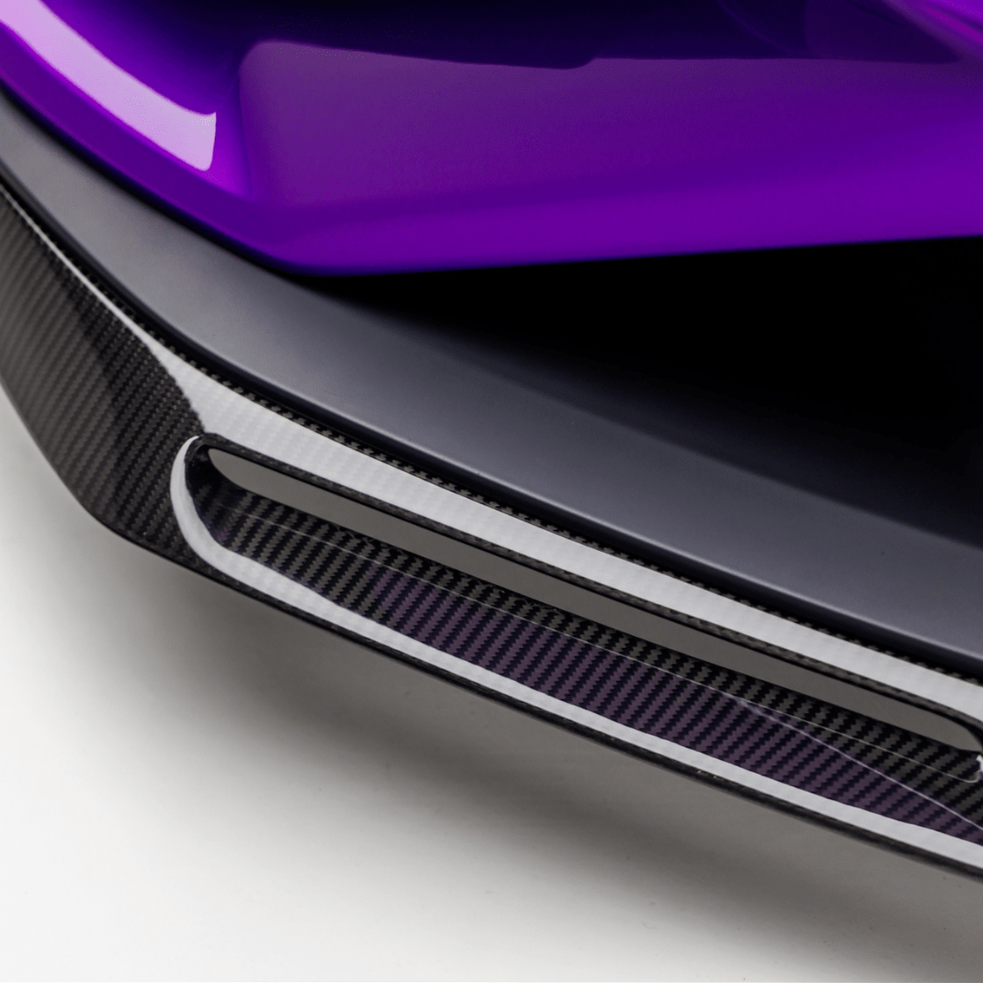 Lamborghini Huracan EVO Monza Edizione Front Spoiler Carbon Fiber PP 2x2 Glossy (RWD ONLY) - Vorsteiner Wheels Wheels  - Motor Vehicle Frame & Body Parts - [tags]