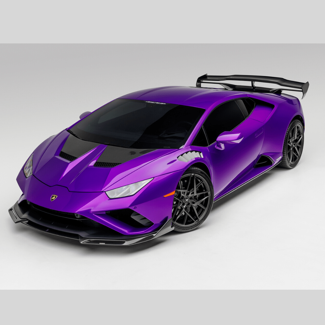 Lamborghini Huracan EVO Monza Edizione Front Spoiler Carbon Fiber PP 2x2 Glossy (RWD ONLY) - Vorsteiner Wheels Wheels  - Motor Vehicle Frame & Body Parts - [tags]